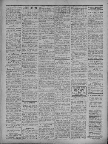 05/07/1920 - La Dépêche républicaine de Franche-Comté [Texte imprimé]