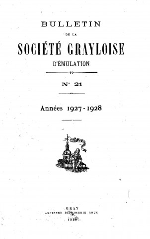 01/01/1927-1928 - Bulletin de la Société grayloise d'émulation
