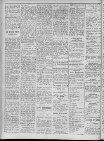 09/01/1912 - La Dépêche républicaine de Franche-Comté [Texte imprimé]