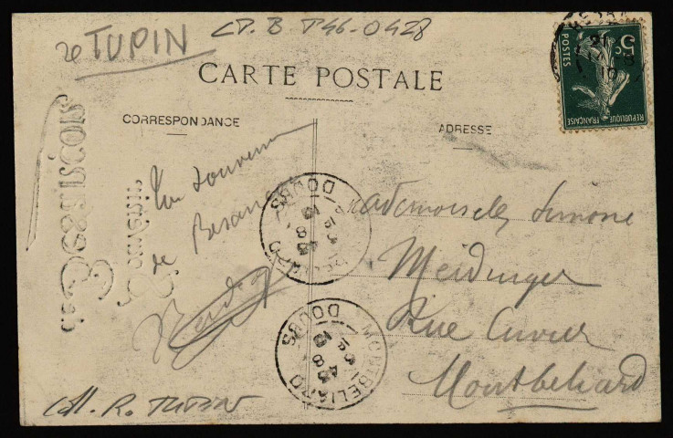 [Souvenir de Besançon - Armant Fallières]. [image fixe] , 1904/1910