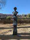 Sculpture ; buste ; buste d'Henriette de Crans