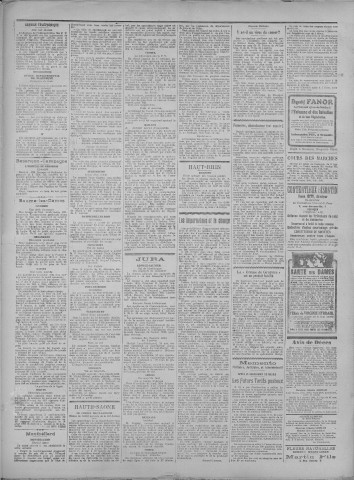 07/01/1921 - La Dépêche républicaine de Franche-Comté [Texte imprimé]