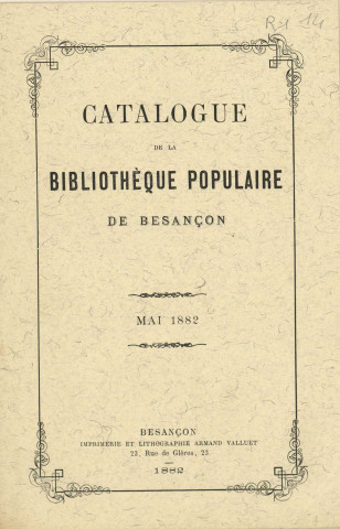 Instruction publique. Cours d'adulte (1825-1890) ; Cours spécial à l'usage des ramoneurs (1884-1892) ; Bataillon scolaire (1882-1888) ; Bibliothèque populaire (1876-1911) ; Salles d'asile (1876-1919)
Ecoles : propositions budgétaires (1906-1925)