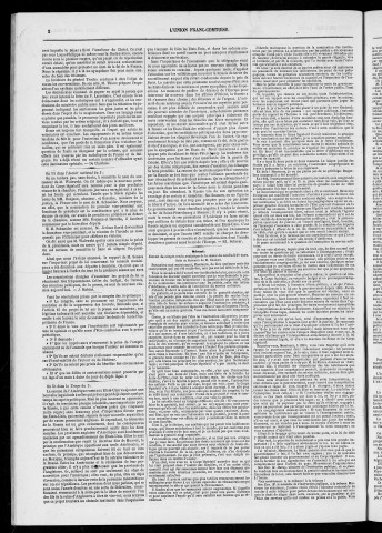 04/04/1867 - L'Union franc-comtoise [Texte imprimé]