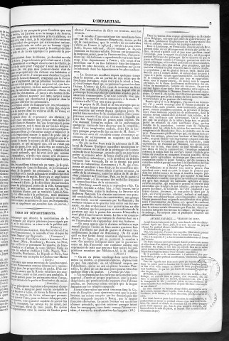 25/09/1840 - L'Impartial [Texte imprimé] : feuille politique, littéraire et commerciale de la Franche-Comté