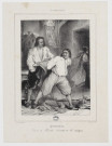 Monrose / Lith. de Delaunois  ; Alfred Johannot , Paris, 1831