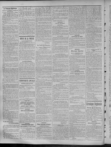 30/06/1906 - La Dépêche républicaine de Franche-Comté [Texte imprimé]