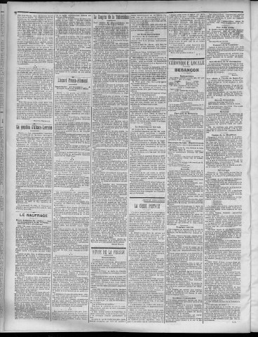 04/10/1905 - La Dépêche républicaine de Franche-Comté [Texte imprimé]