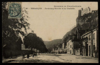 Besançon - Faubourg Rivotte et la Citadelle. [image fixe] , Besançon : Teulet édit.d, 1901-1905