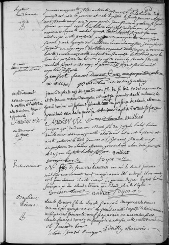 Paroisse Sainte Madeleine : baptêmes (naissances), mariages, sépultures (décès) (1er janvier - 31 décembre 1769)