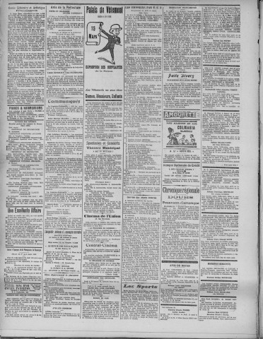 12/03/1925 - La Dépêche républicaine de Franche-Comté [Texte imprimé]