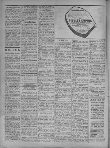 11/12/1918 - La Dépêche républicaine de Franche-Comté [Texte imprimé]