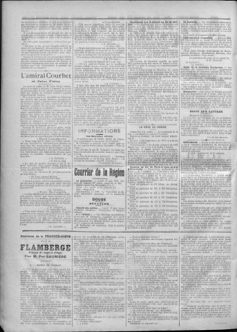 17/06/1889 - La Franche-Comté : journal politique de la région de l'Est