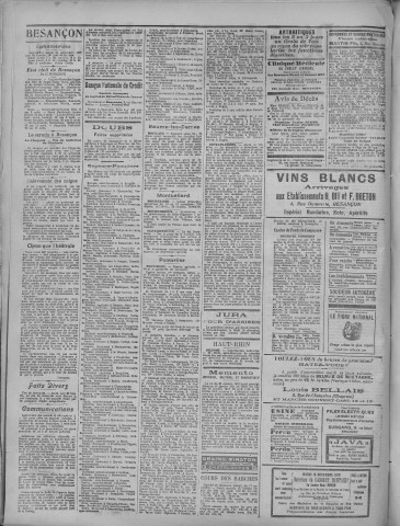 18/11/1919 - La Dépêche républicaine de Franche-Comté [Texte imprimé]