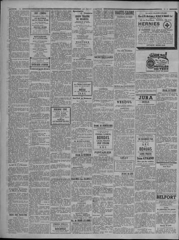 09/02/1941 - Le petit comtois [Texte imprimé] : journal républicain démocratique quotidien
