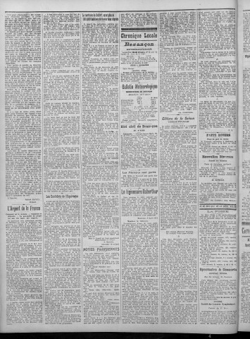 10/03/1914 - La Dépêche républicaine de Franche-Comté [Texte imprimé]