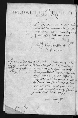 Comptes de la Ville de Besançon, recettes et dépenses, Compte de François Morel (1er juin 1659 - 31 mai 1660)