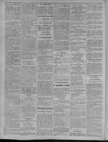 06/09/1923 - La Dépêche républicaine de Franche-Comté [Texte imprimé]