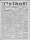 11/04/1922 - Le petit comtois [Texte imprimé] : journal républicain démocratique quotidien