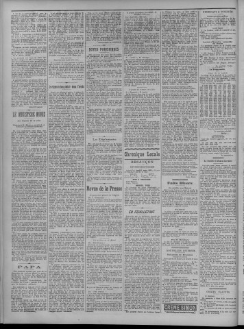 06/03/1911 - La Dépêche républicaine de Franche-Comté [Texte imprimé]