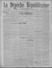 18/10/1922 - La Dépêche républicaine de Franche-Comté [Texte imprimé]