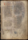 Ms 99 - « Rituale vetus, seu antiquus liber ceremoniarum ecclesiae Bisuntinae Sancti Johannis Evangelistae »
