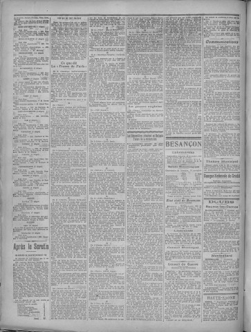 19/11/1919 - La Dépêche républicaine de Franche-Comté [Texte imprimé]