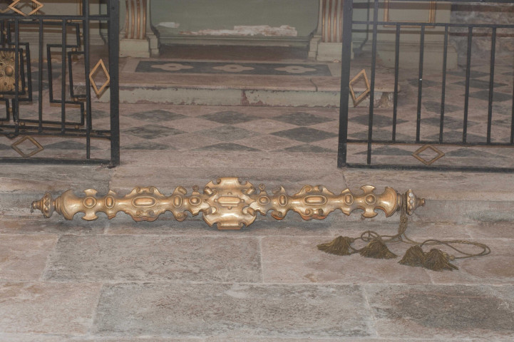 Éléments d'un dais de procession (?)