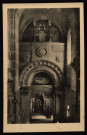 Besançon. - Basilique des Saints Férréol et Ferjeux - Mosaïque de Jésus sortant du Tombeau et escalier de la Crypte [image fixe] , Besançon, 1930/1984