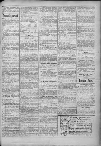 23/11/1895 - La Franche-Comté : journal politique de la région de l'Est