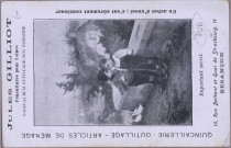 [Carte publicitaire de "Jules Gillot - Fournitures pour Usines".] [image fixe] ,1904/1930