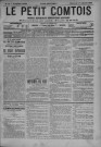 17/10/1883 - Le petit comtois [Texte imprimé] : journal républicain démocratique quotidien