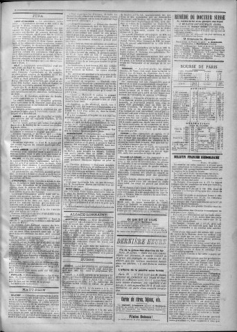 21/07/1891 - La Franche-Comté : journal politique de la région de l'Est