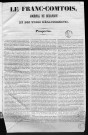 01/08/1840 - Le Franc-comtois - Journal de Besançon et des trois départements