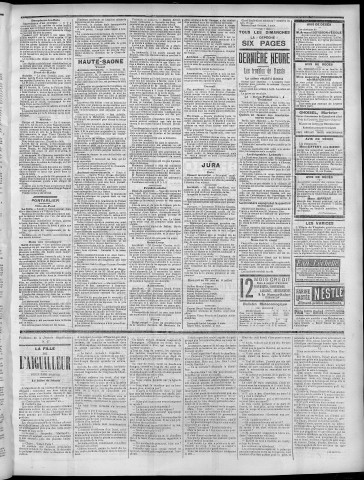 07/07/1905 - La Dépêche républicaine de Franche-Comté [Texte imprimé]