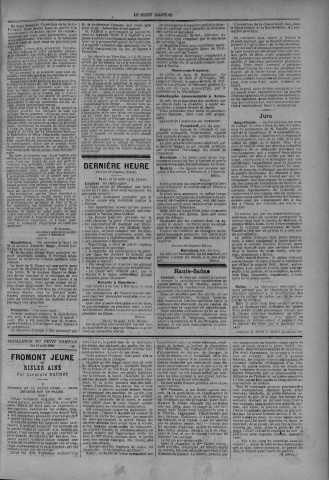 11/08/1883 - Le petit comtois [Texte imprimé] : journal républicain démocratique quotidien