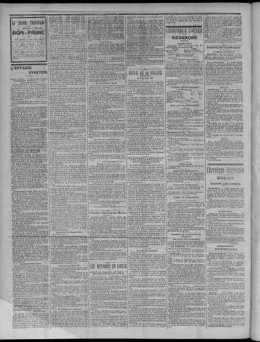 29/12/1904 - La Dépêche républicaine de Franche-Comté [Texte imprimé]