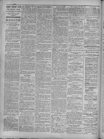 28/10/1918 - La Dépêche républicaine de Franche-Comté [Texte imprimé]