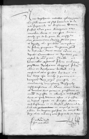 Comptes de la Ville de Besançon, recettes et dépenses, Compte de Jehan Grégoire(1er juin 1562 - 31 mai 1563)