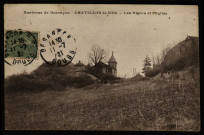 Environs de Besançon - Châtillon-le-Duc - Les Vignes et l'Eglise [image fixe] 1904/1921