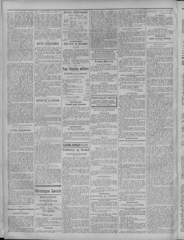14/03/1912 - La Dépêche républicaine de Franche-Comté [Texte imprimé]