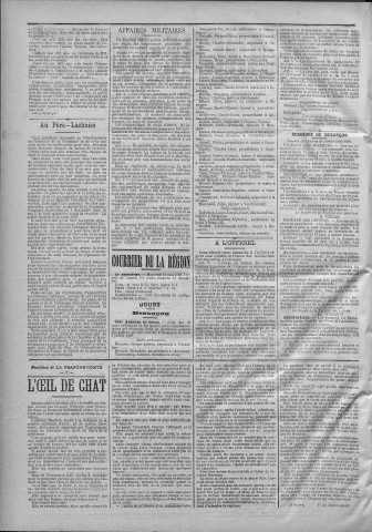 30/05/1888 - La Franche-Comté : journal politique de la région de l'Est