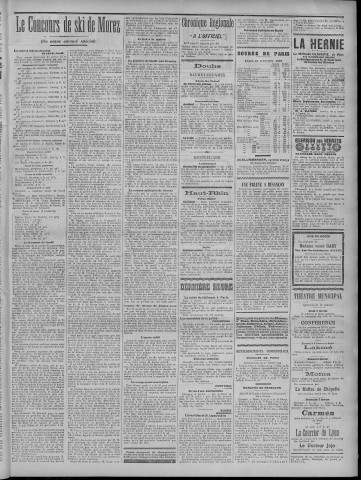 03/02/1909 - La Dépêche républicaine de Franche-Comté [Texte imprimé]