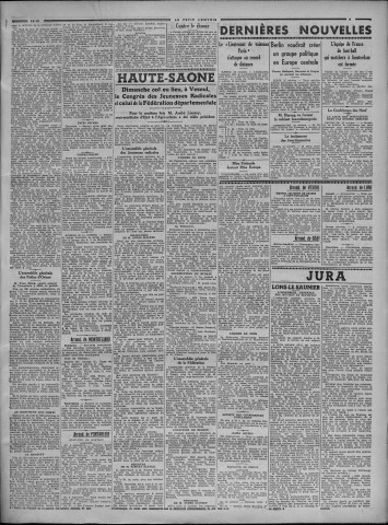 26/10/1937 - Le petit comtois [Texte imprimé] : journal républicain démocratique quotidien
