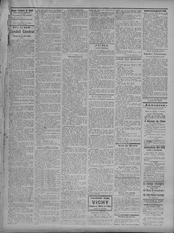04/10/1920 - La Dépêche républicaine de Franche-Comté [Texte imprimé]