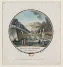 Le Pont de Chamars de Besançon [image fixe] / Cornu del., Mondhare sculp , Paris : Mondhare, 1700/1799