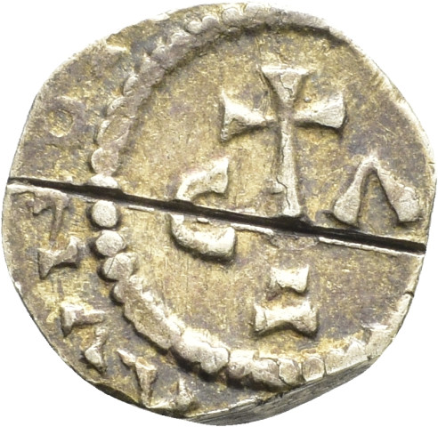 862.8.1 - pièce de monnaie ; triens