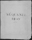 Ms Baverel 8 - « Histoire de la Séquanie sous les Celtes. 1807 », par l'abbé J.-P. Baverel