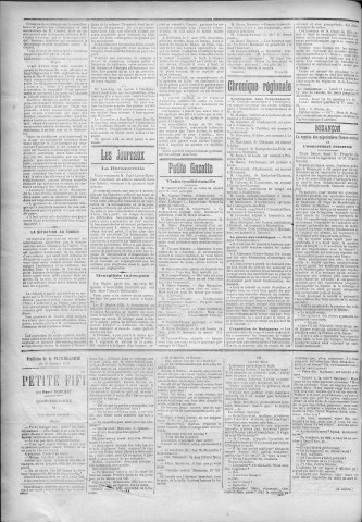 14/01/1895 - La Franche-Comté : journal politique de la région de l'Est