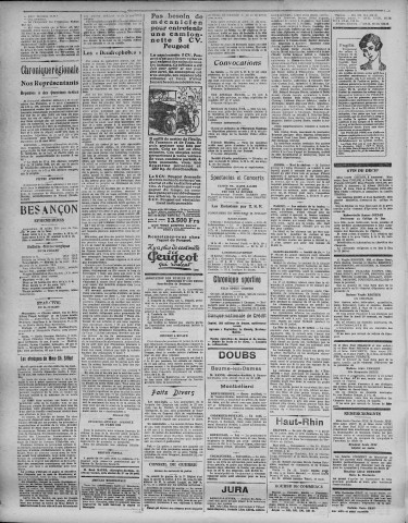 25/07/1928 - La Dépêche républicaine de Franche-Comté [Texte imprimé]
